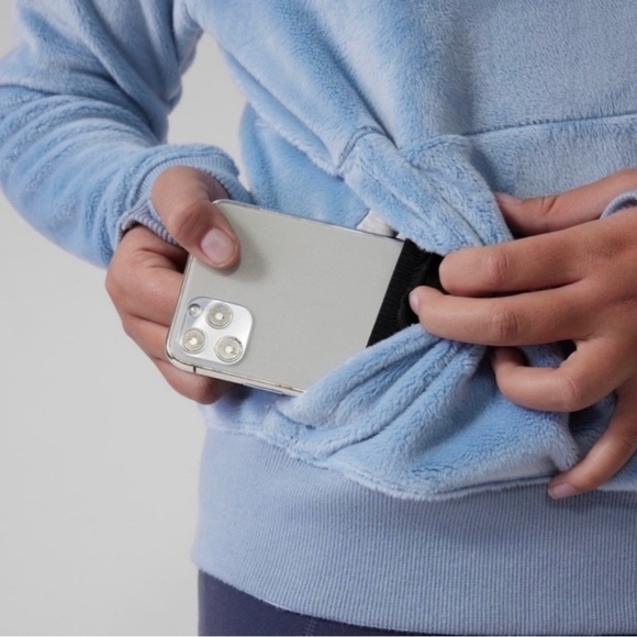 ATHLETA GIRL FEELIN' GREAT HOODIE Plush Blue size XXL/16 - Picture 4 of 5